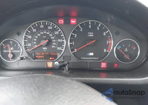 2000 BMW M from USA, damaged, VIN WBSCK9344YLC93918